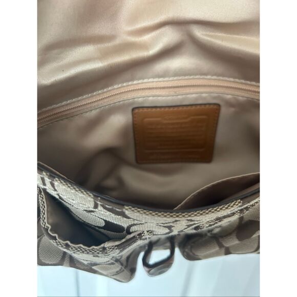 Coach brown vintage purse Y2K hobo - Picture 6 of 10